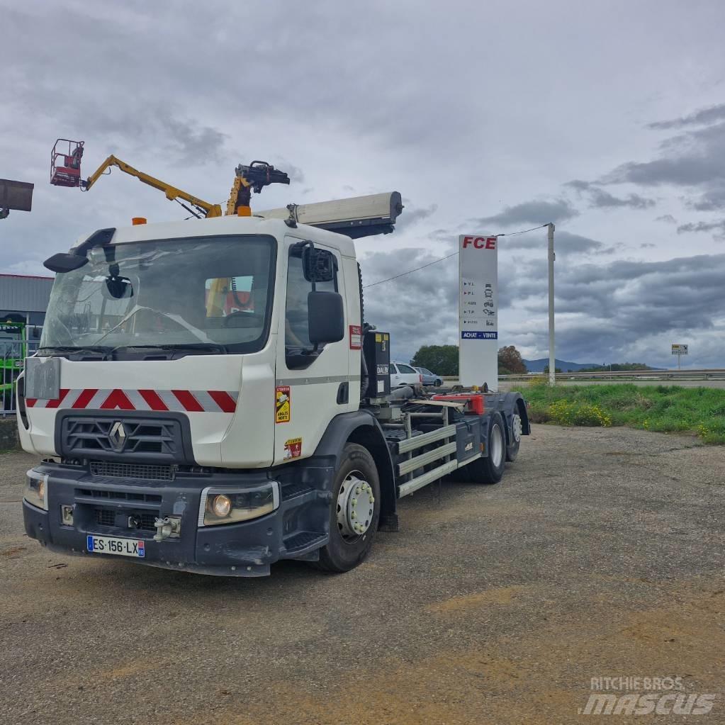 Renault D Wide 380 Treileri ar āķi