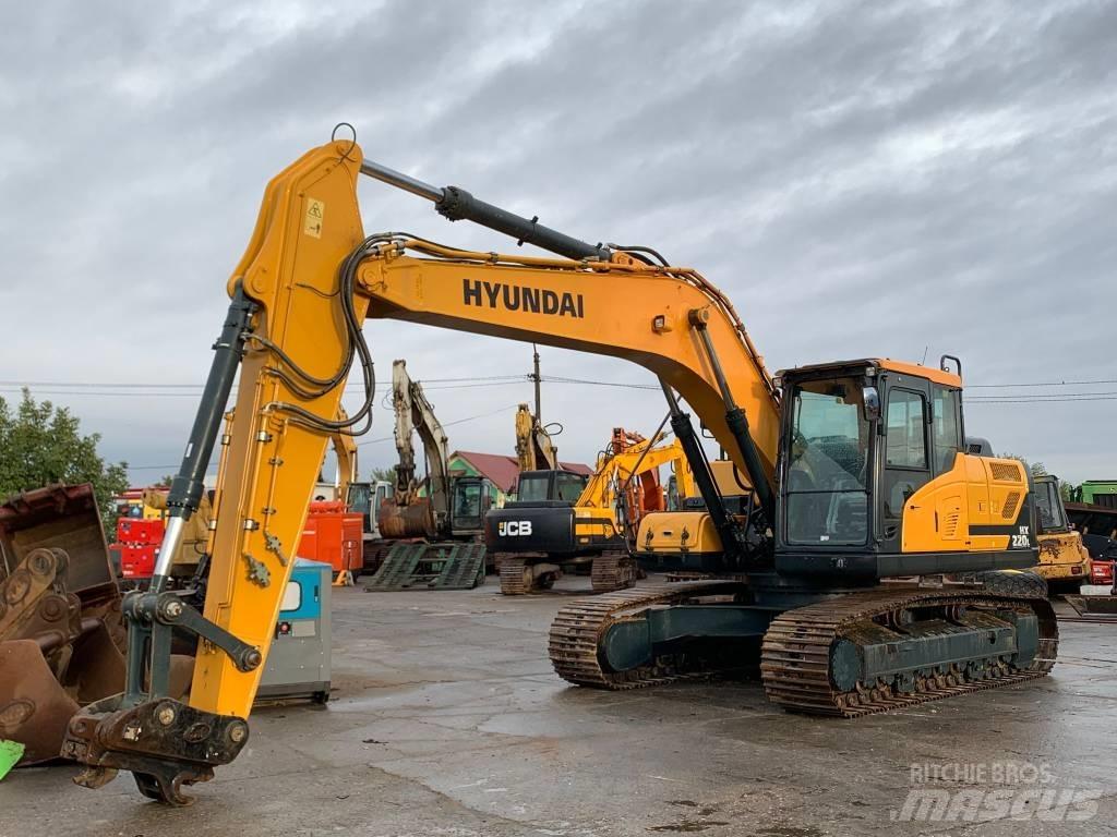 Hyundai HX 220 L Kāpurķēžu ekskavatori