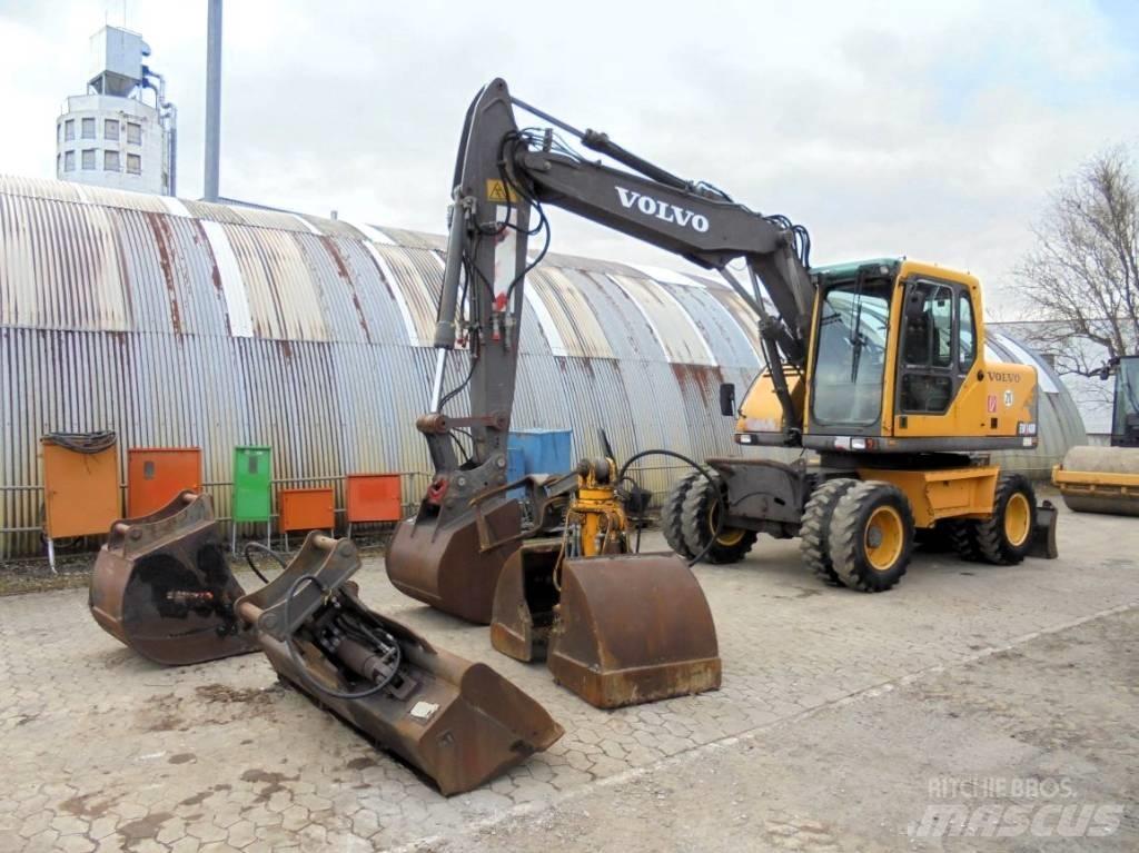 Volvo EW 140 B Ekskavatori uz riteņiem