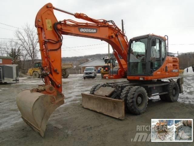 Doosan DX 140 W-3 Ekskavatori uz riteņiem