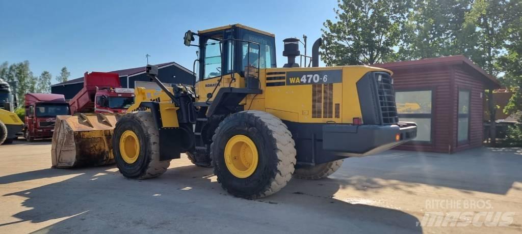 Komatsu WA 470-6 Iekrāvēji uz riteņiem