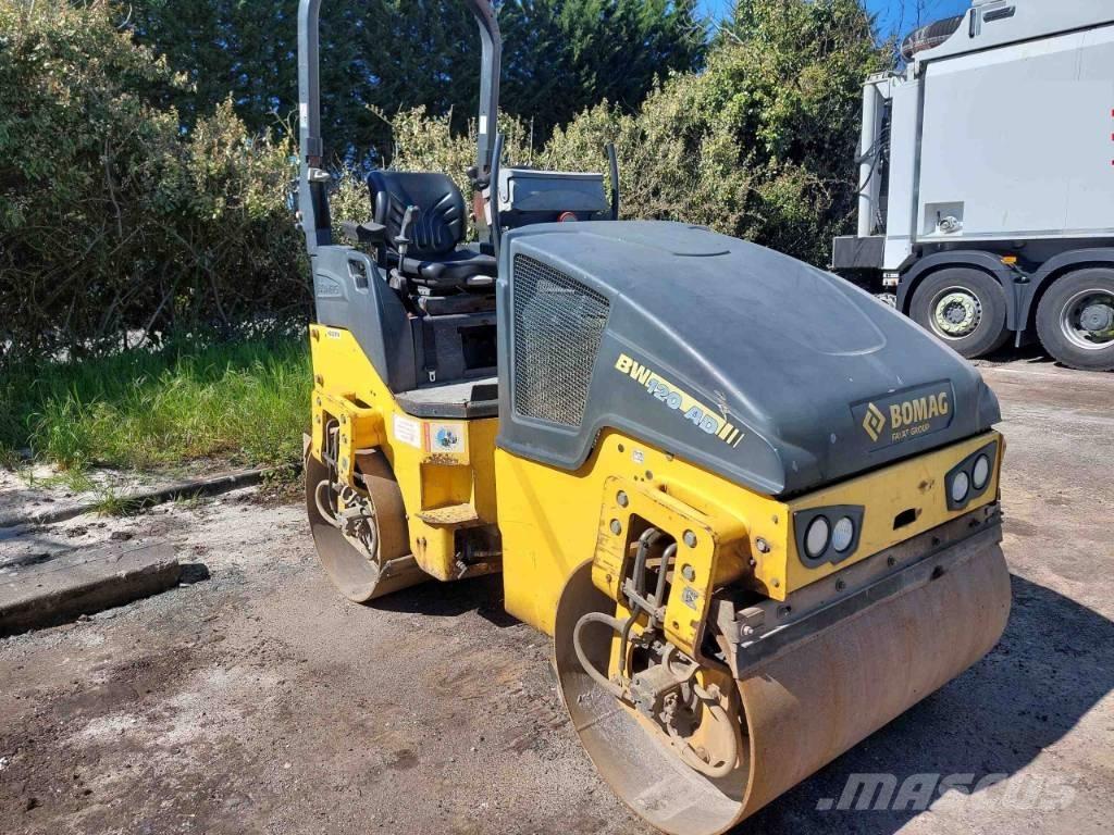 Bomag BW 120 AD-5 Divvalču grunts veltņi