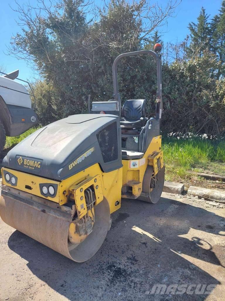 Bomag BW 120 AD-5 Divvalču grunts veltņi