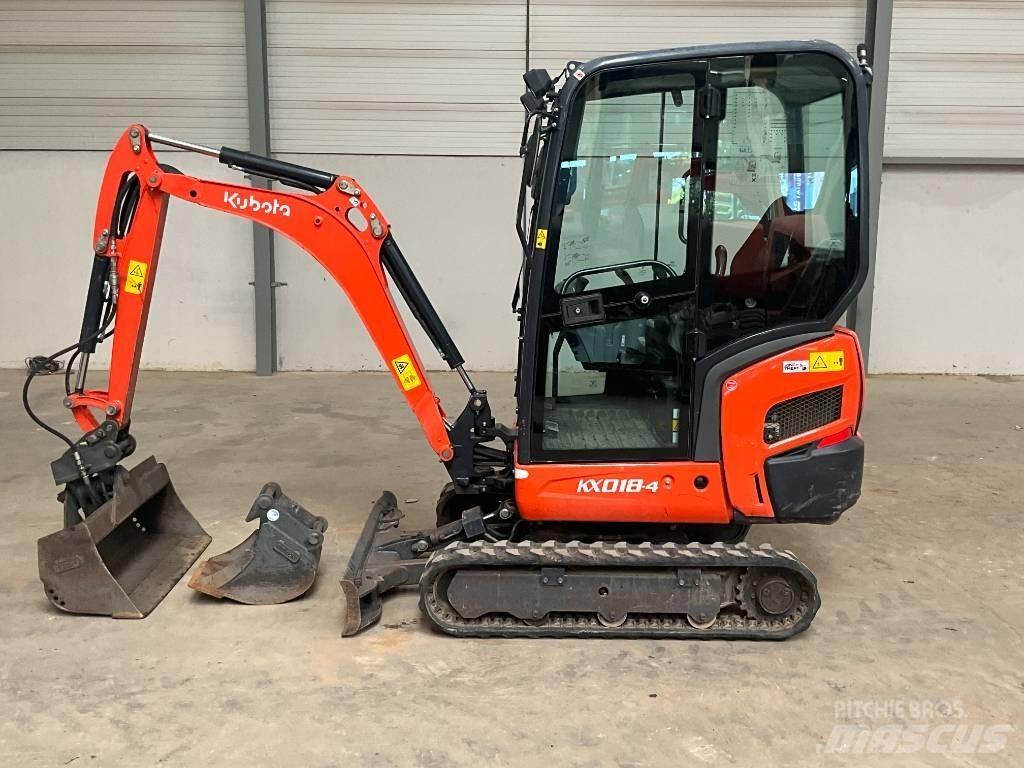 Kubota KX 018-4 Mini ekskavatori < 7 t