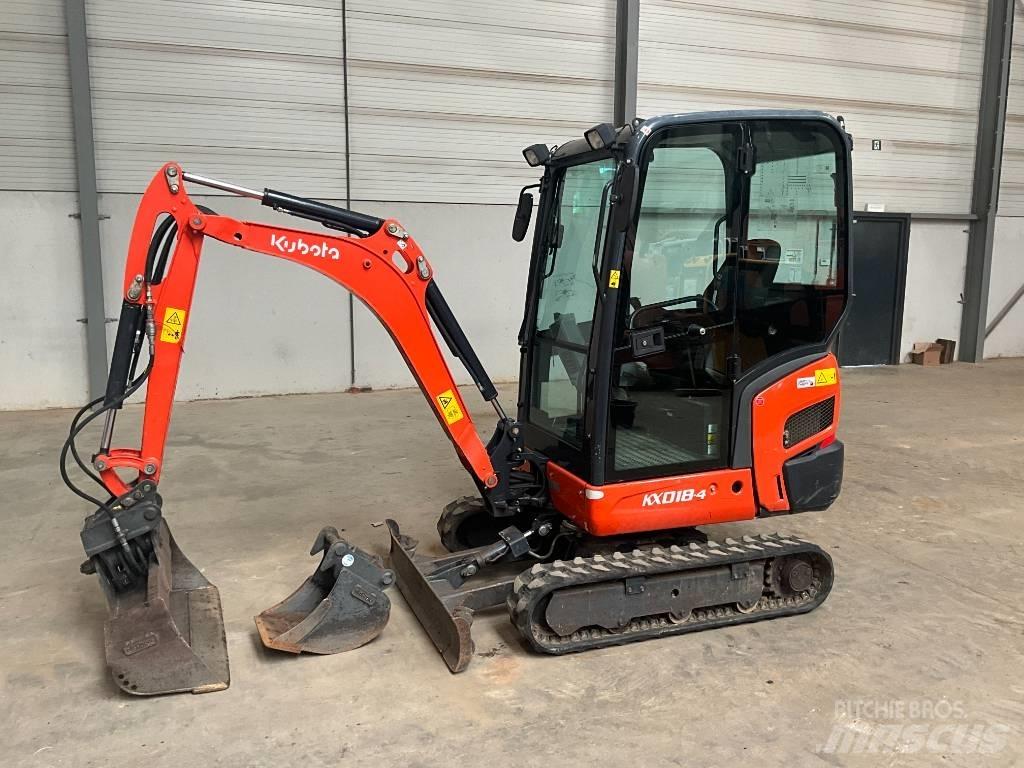 Kubota KX 018-4 Mini ekskavatori < 7 t