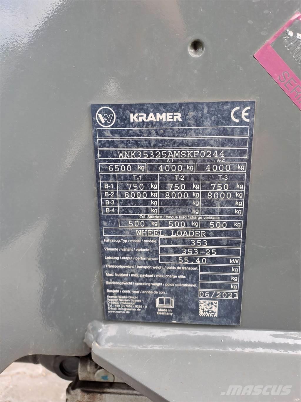 Kramer 5095 Iekrāvēji uz riteņiem