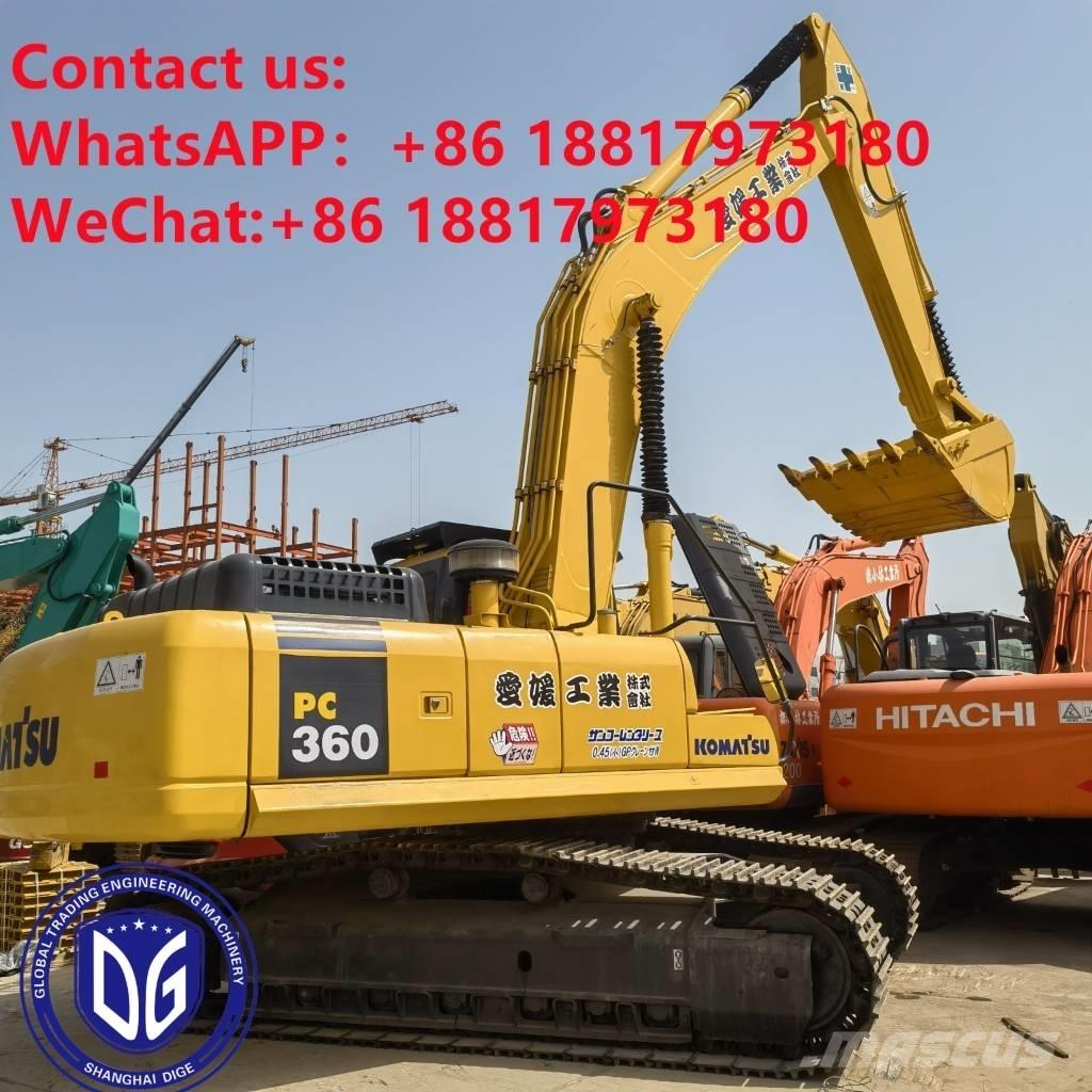 Komatsu PC 360-7 Kāpurķēžu ekskavatori