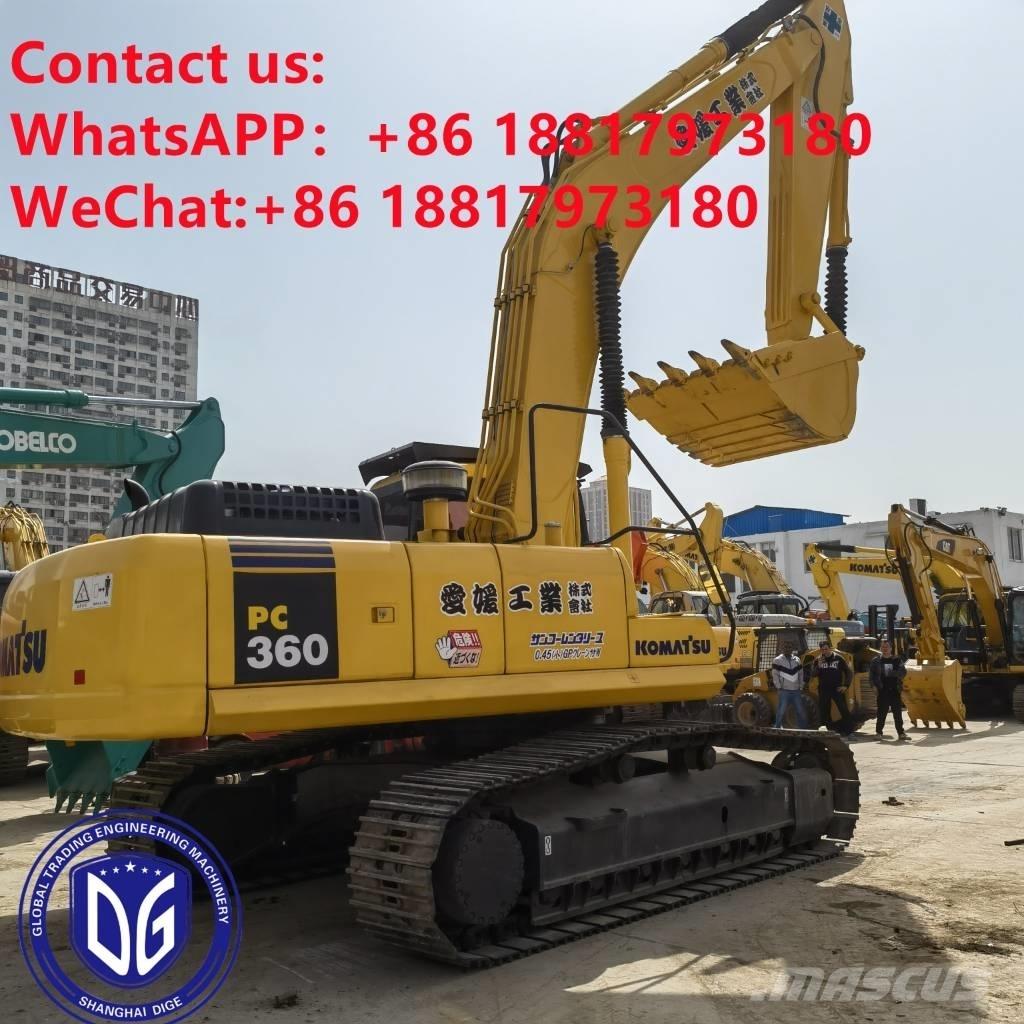 Komatsu PC 360-7 Kāpurķēžu ekskavatori