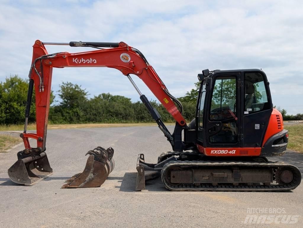 Kubota KX 080-4 Vidēja lieluma ekskavatori 7 t - 12 t