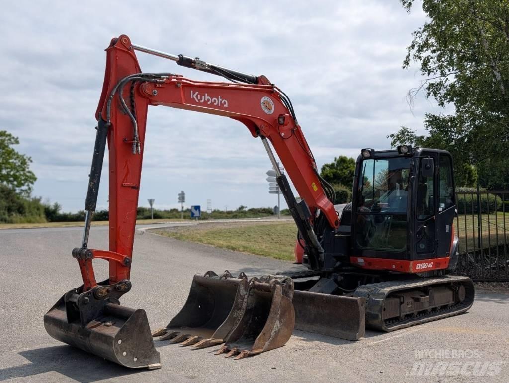 Kubota KX 080-4 Vidēja lieluma ekskavatori 7 t - 12 t