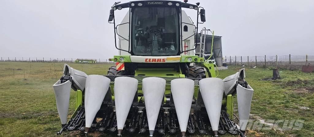 CLAAS Tucano 440 Ražas novākšanas kombaini