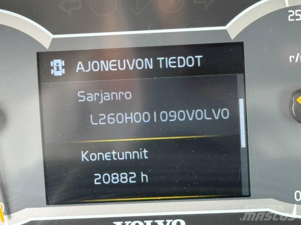 Volvo L 260 H Iekrāvēji uz riteņiem