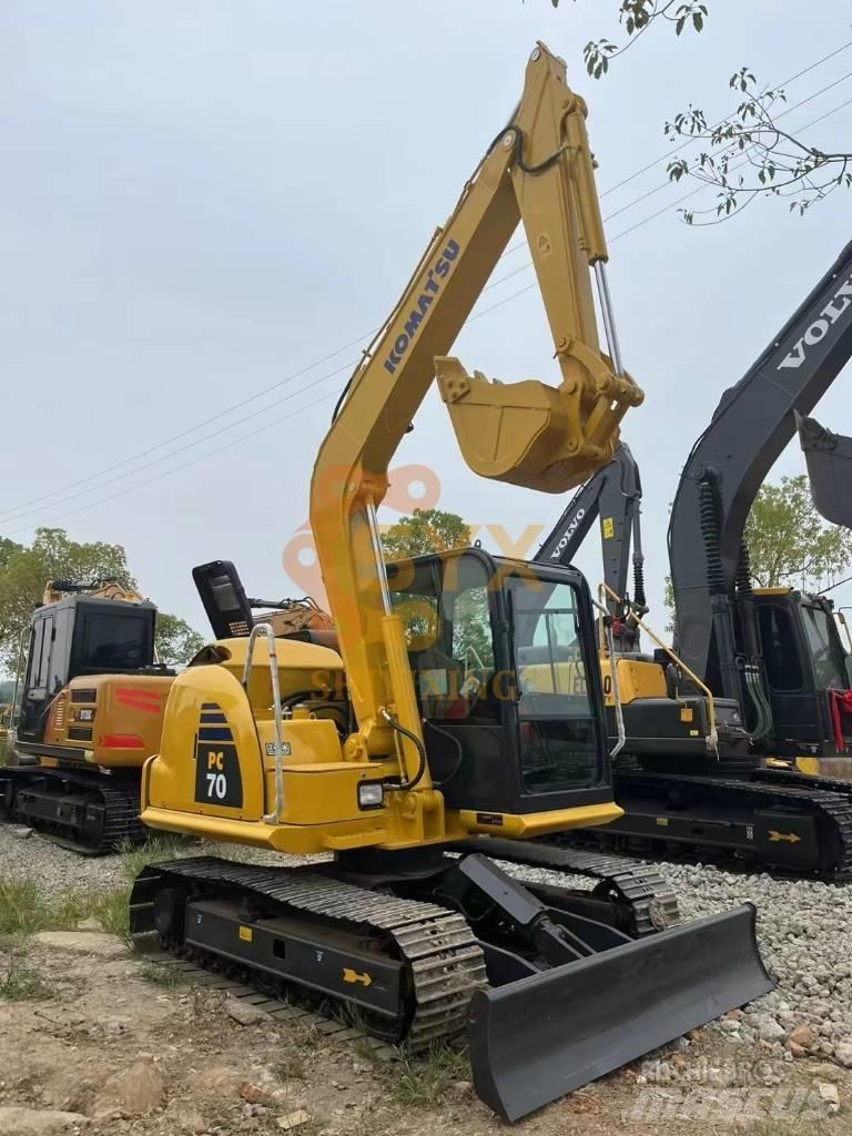 Komatsu PC 70 Vidēja lieluma ekskavatori 7 t - 12 t