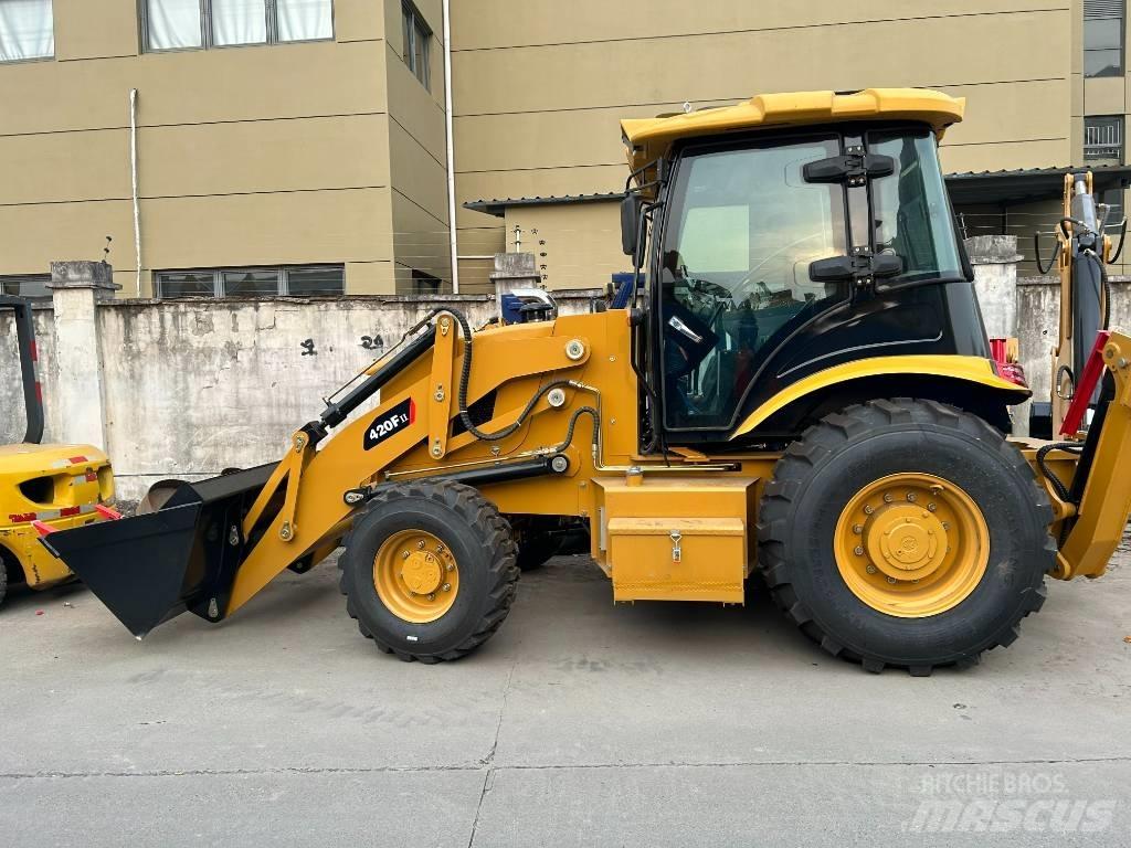 CAT 420 F Ekskavatori-iekrāvēji
