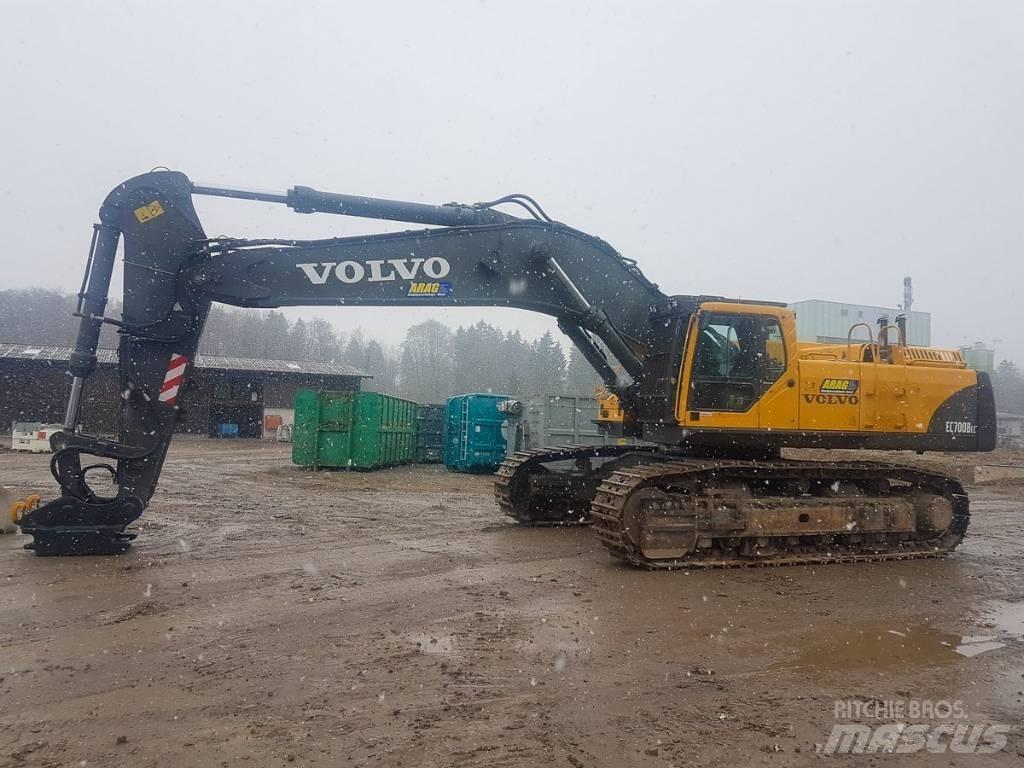 Volvo EC 700 B LC Kāpurķēžu ekskavatori
