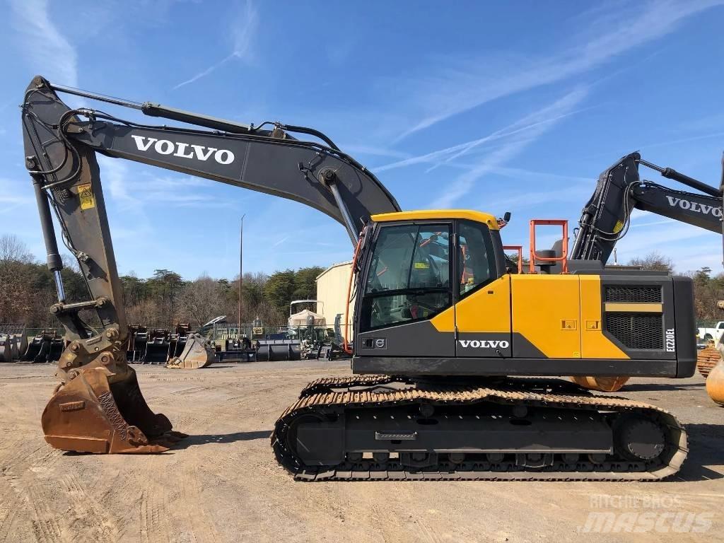 Volvo EC220EL Kāpurķēžu ekskavatori