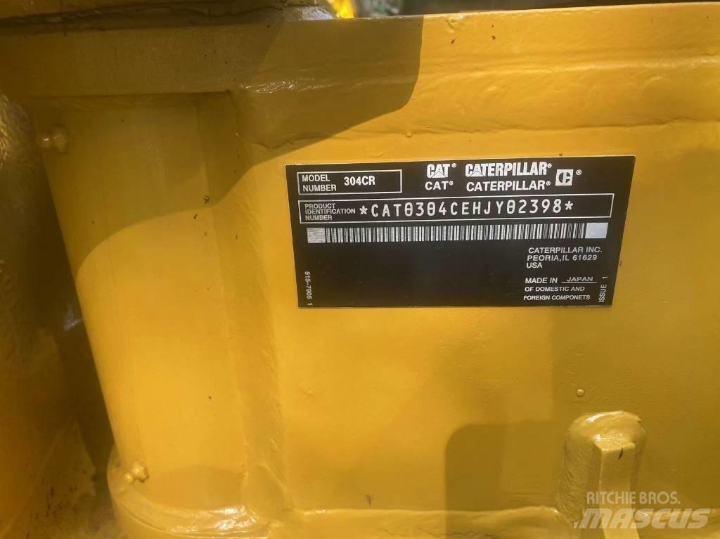 CAT 304C Kāpurķēžu ekskavatori