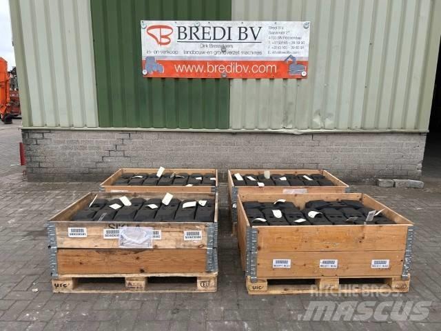  Rubber Pads Sliedes, ķēdes un šasija