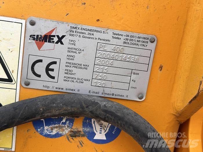 Simex PL400 Šļūces