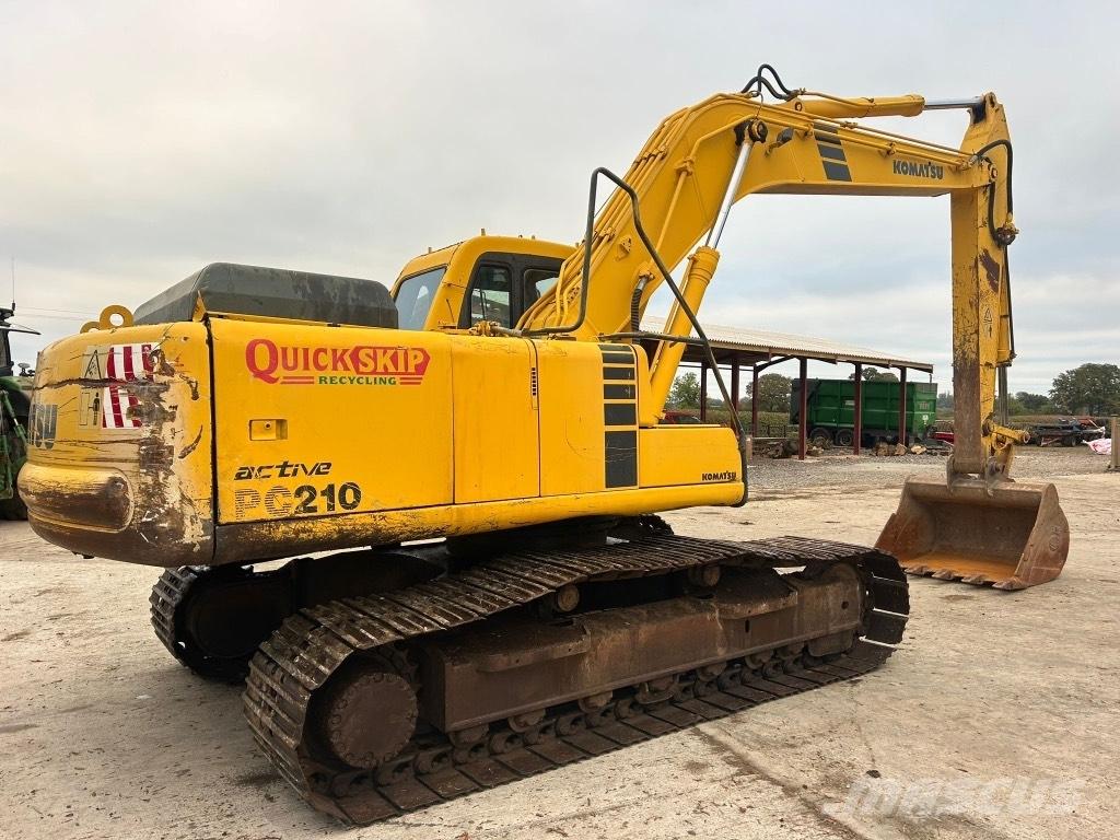 Komatsu PC 210-6K Kāpurķēžu ekskavatori