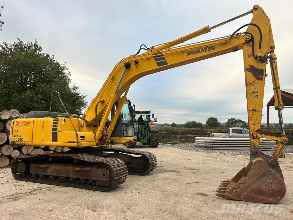 Komatsu PC 210-6K Kāpurķēžu ekskavatori