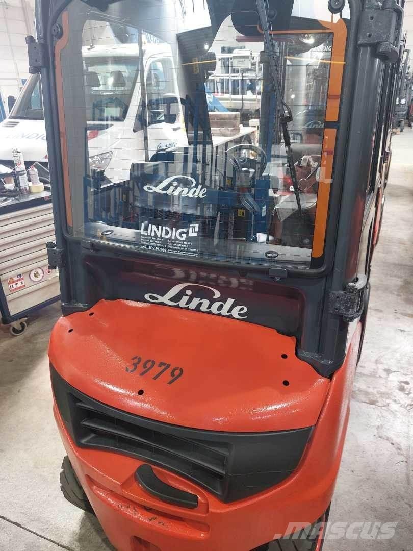 Linde H16D Tehnika ar dīzeļa dzinēju