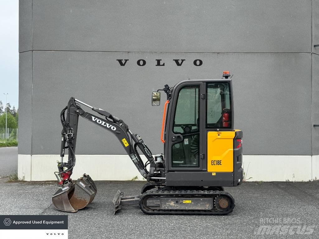 Volvo EC 18 E Mini ekskavatori < 7 t