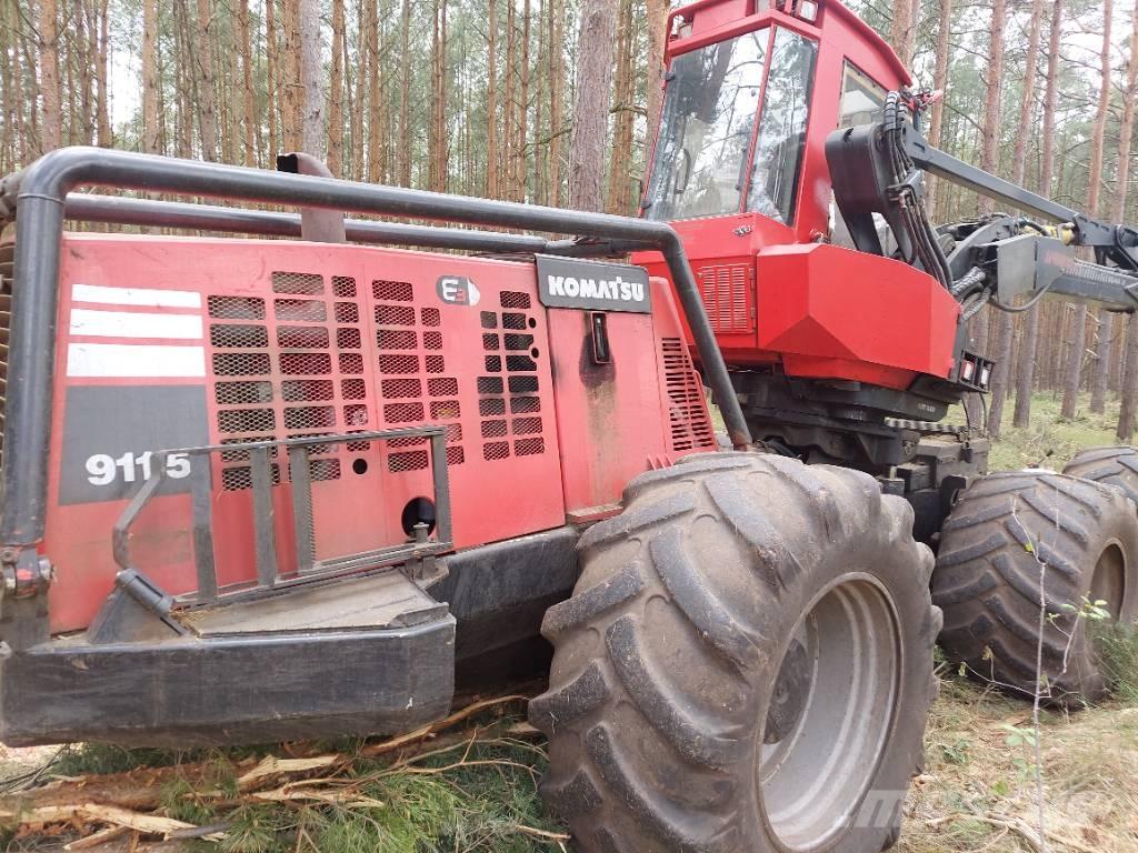 Komatsu 911.5 Harvesteri