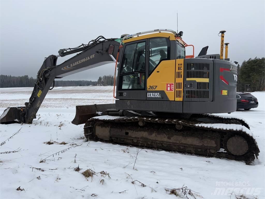 Volvo ECR 235EL Kāpurķēžu ekskavatori