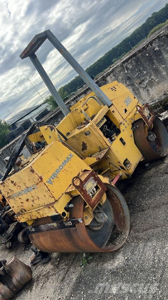 Vibromax W265 Sliedes, ķēdes un šasija