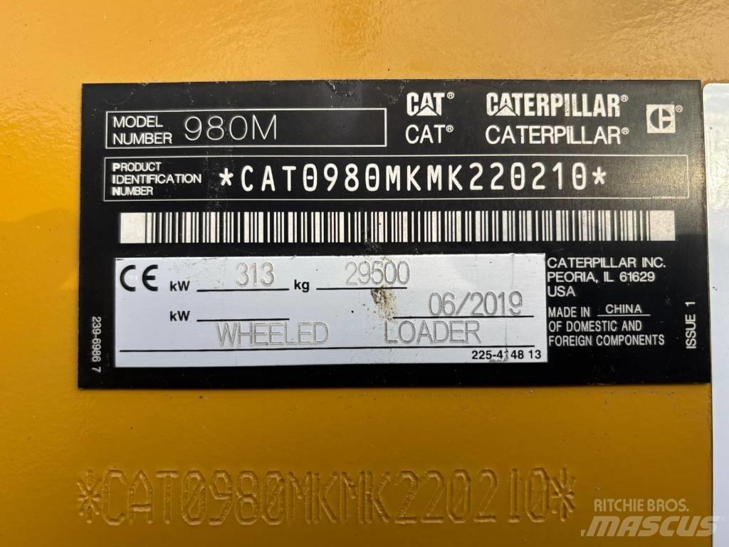 CAT 980 M Iekrāvēji uz riteņiem