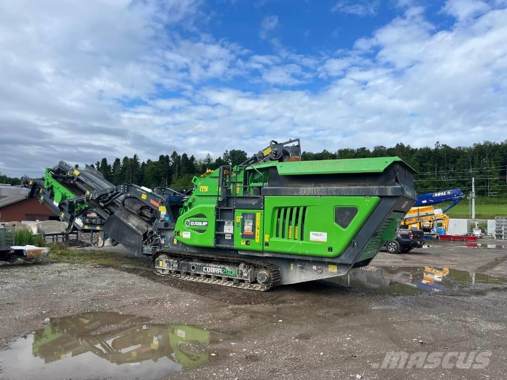 EvoQuip Cobra 290R Mobilie drupinātāji