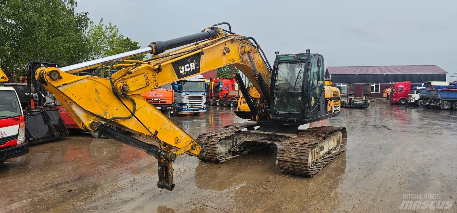 JCB JS 220 LC Kāpurķēžu ekskavatori