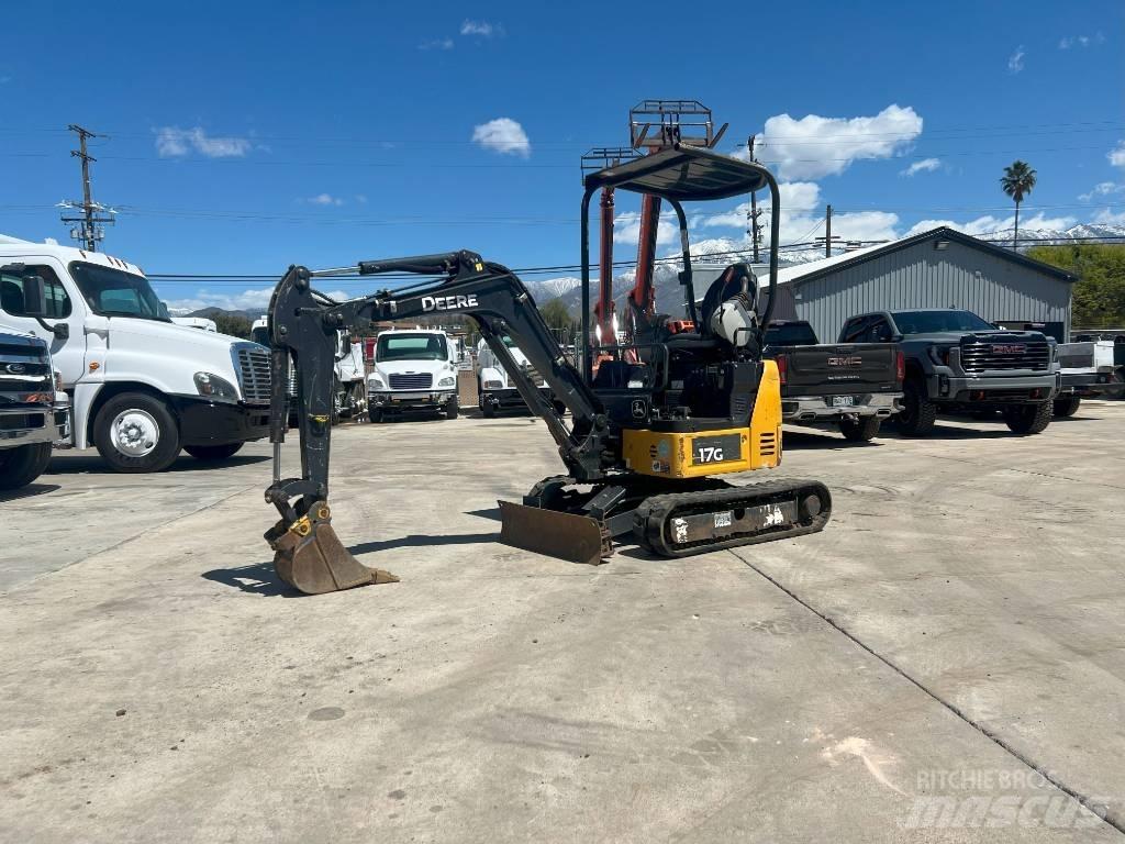 John Deere 17G Mini ekskavatori < 7 t