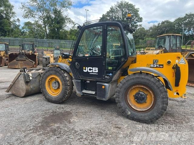 JCB 531-70 Teleskopiskie manipulatori