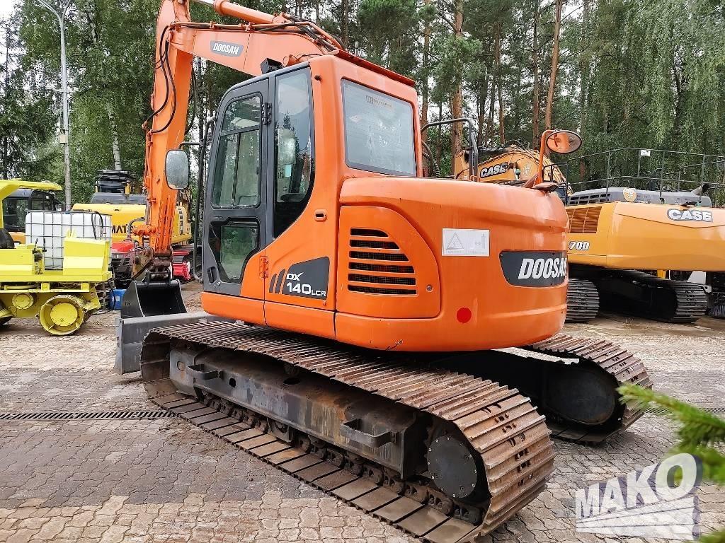 Doosan DX 140 LCR Kāpurķēžu ekskavatori