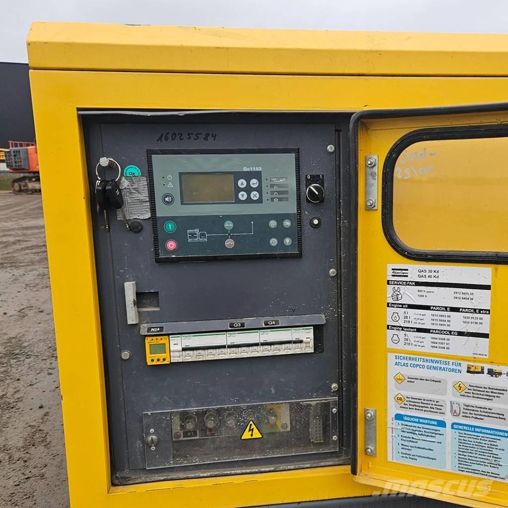 Atlas Copco QAS 40 Dīzeļģeneratori