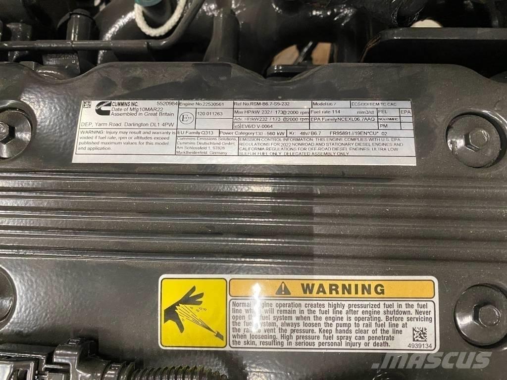 Cummins QSB 6.7 Lauksaimniecība- Citi