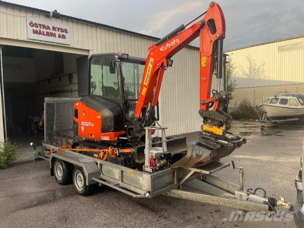 Kubota KX 027 Mini ekskavatori < 7 t