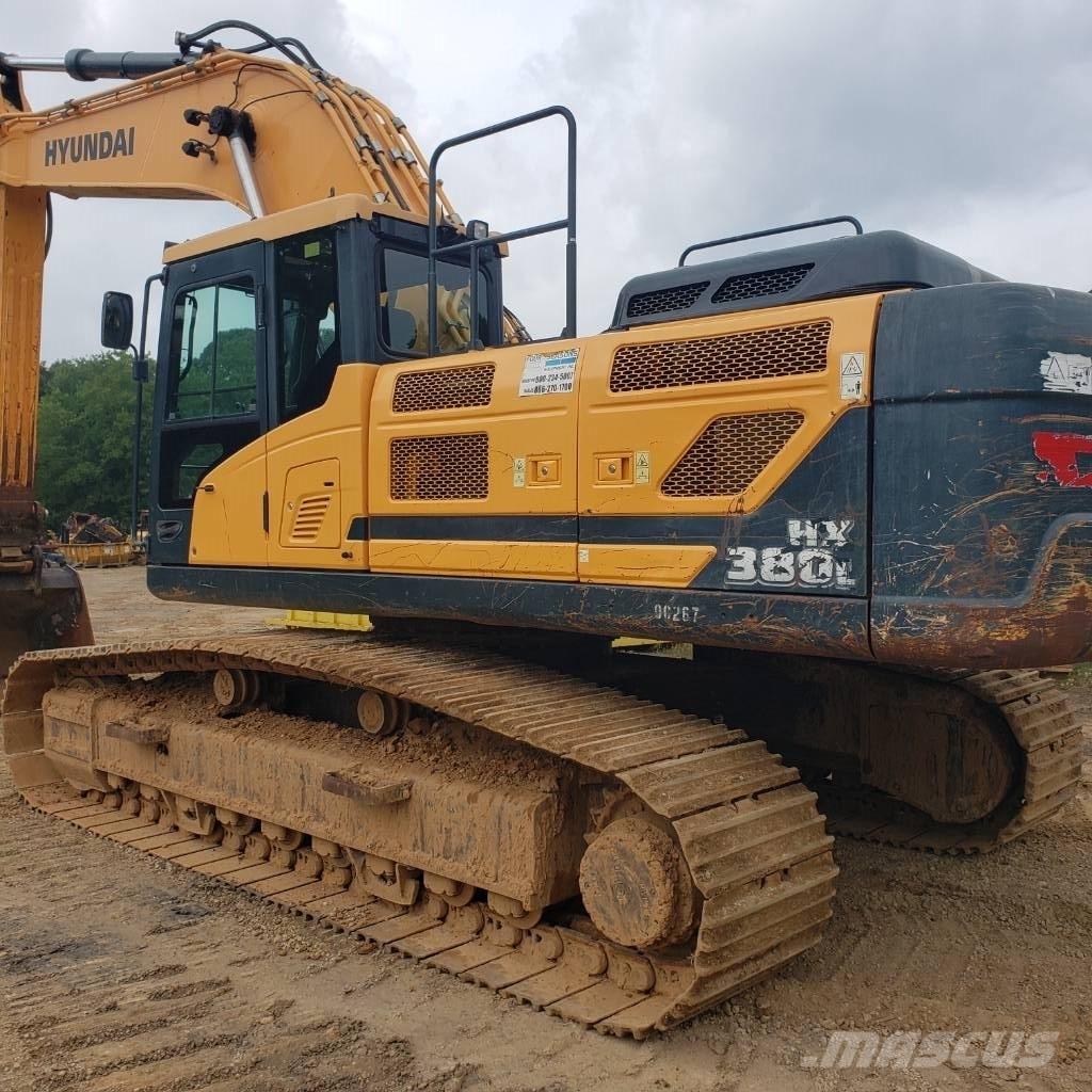 Hyundai HX 380 L Kāpurķēžu ekskavatori