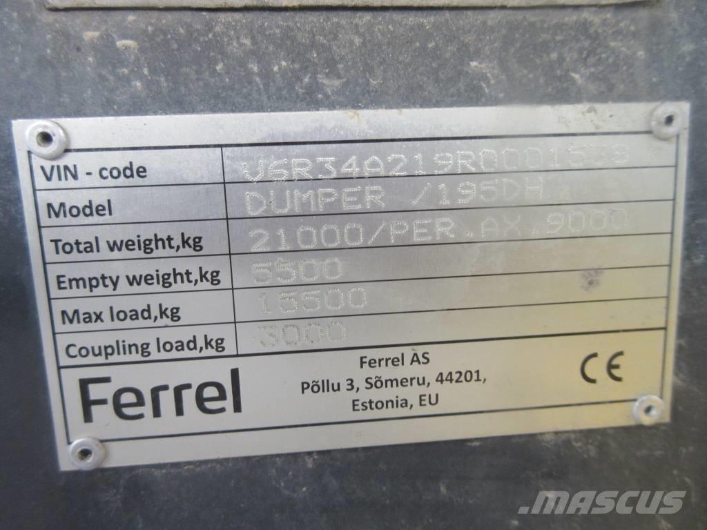 Ferrel 195 DH Treileri-pašizgāzēji