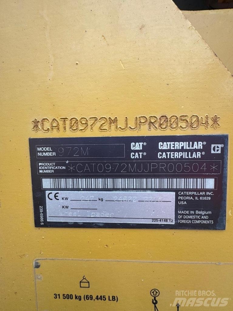 CAT 972 M Iekrāvēji uz riteņiem