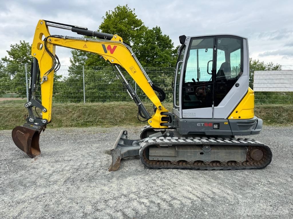 Wacker Neuson ET58 Kāpurķēžu ekskavatori