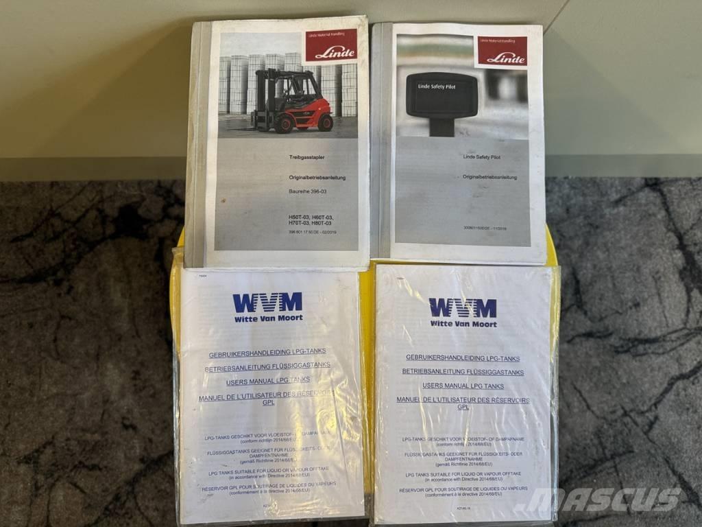 Linde H60T - 03 LPG tehnika