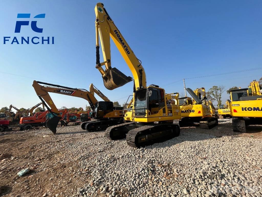 Komatsu PC 200-8 Kāpurķēžu ekskavatori