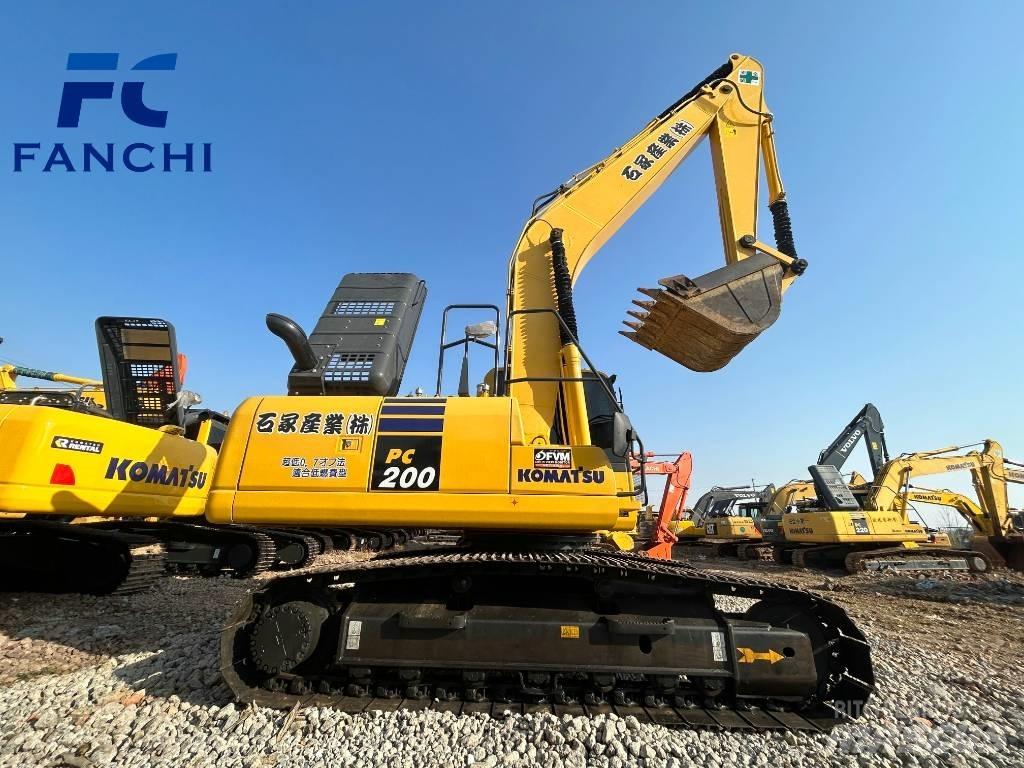 Komatsu PC 200-8 Kāpurķēžu ekskavatori