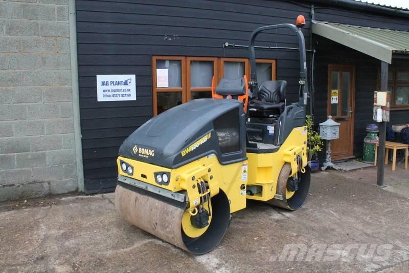 Bomag BW 120 AD-5 Divvalču grunts veltņi