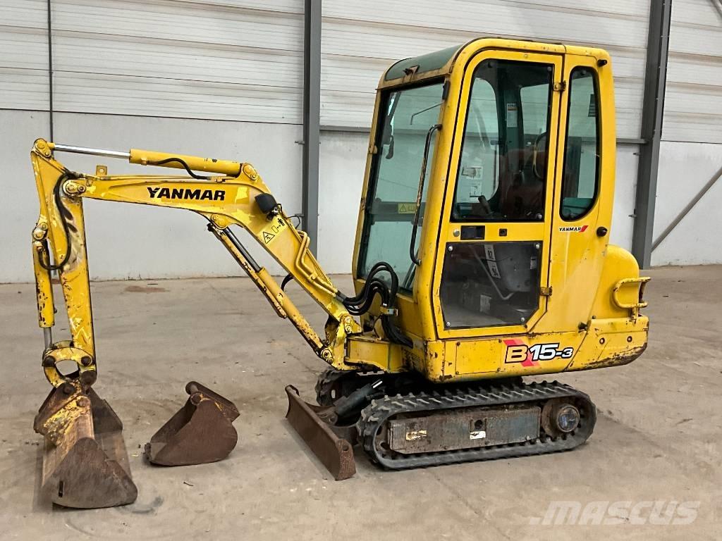 Yanmar B 15 Mini ekskavatori < 7 t