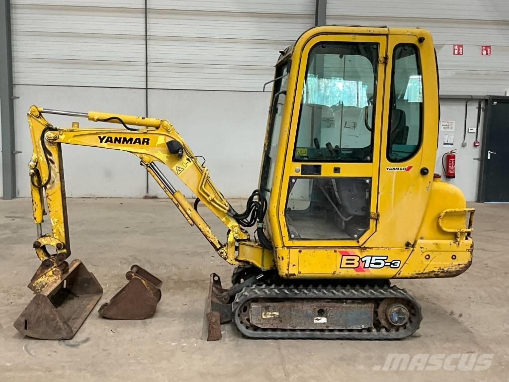 Yanmar B 15 Mini ekskavatori < 7 t