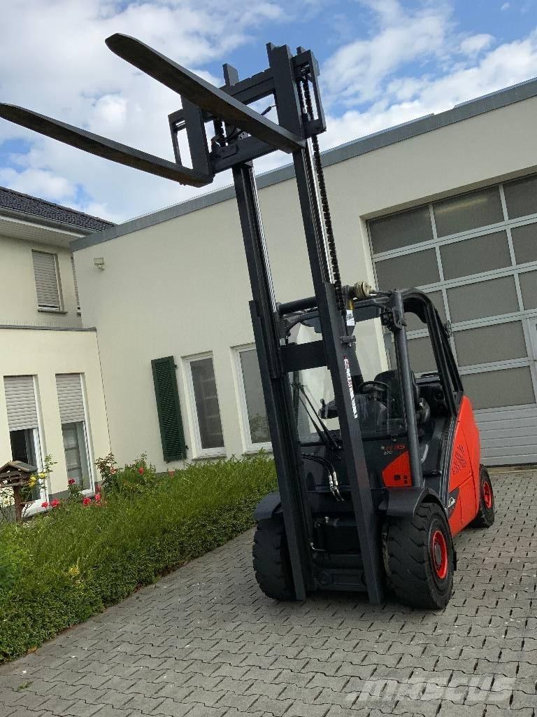 Linde H35T-02 LPG tehnika